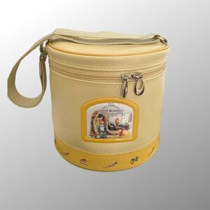 Lunch Bag Family of Little Bunnies 3 Stack Containers Adjustable Strap Yellow